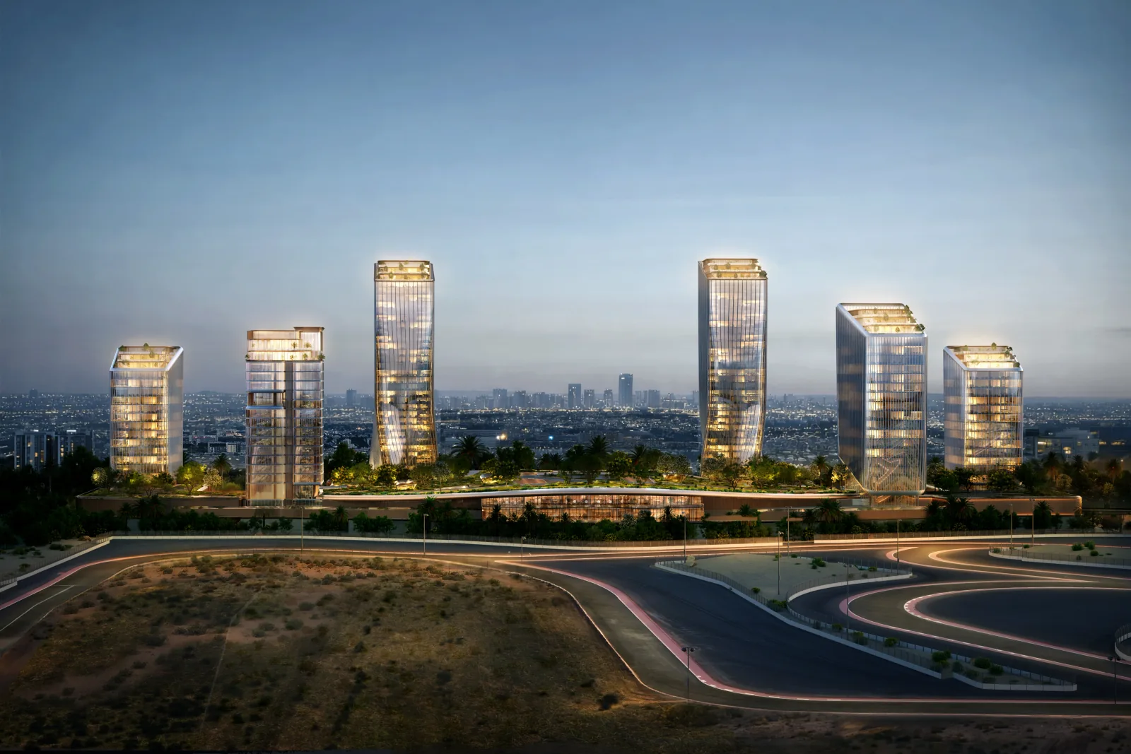 O1NE District – DAWN Office Tower, Motor City gallery 2