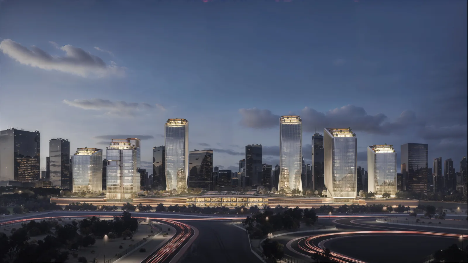 O1NE District – DAWN Office Tower, Motor City gallery 3