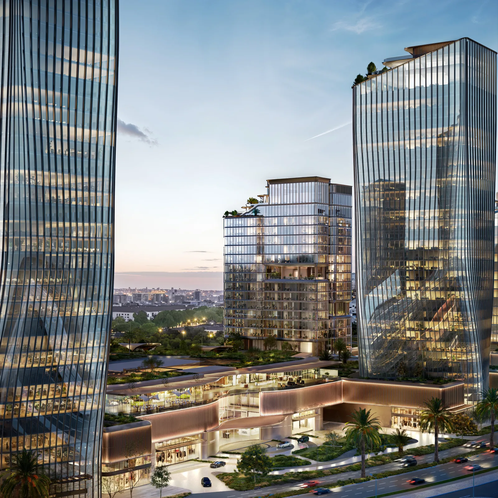 O1NE District – DAWN Office Tower, Motor City gallery 4