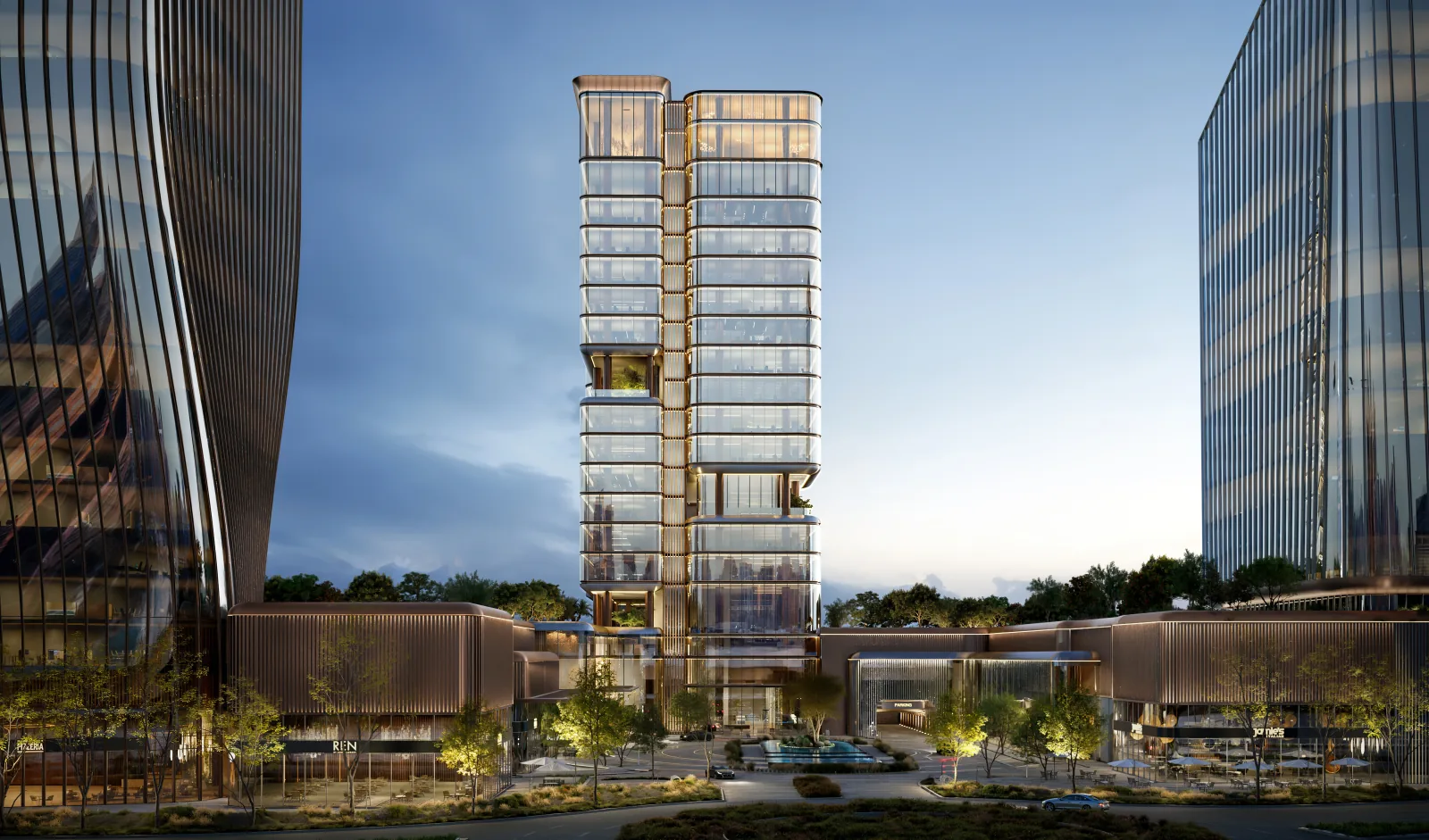 O1NE District – DAWN Office Tower, Motor City gallery 6